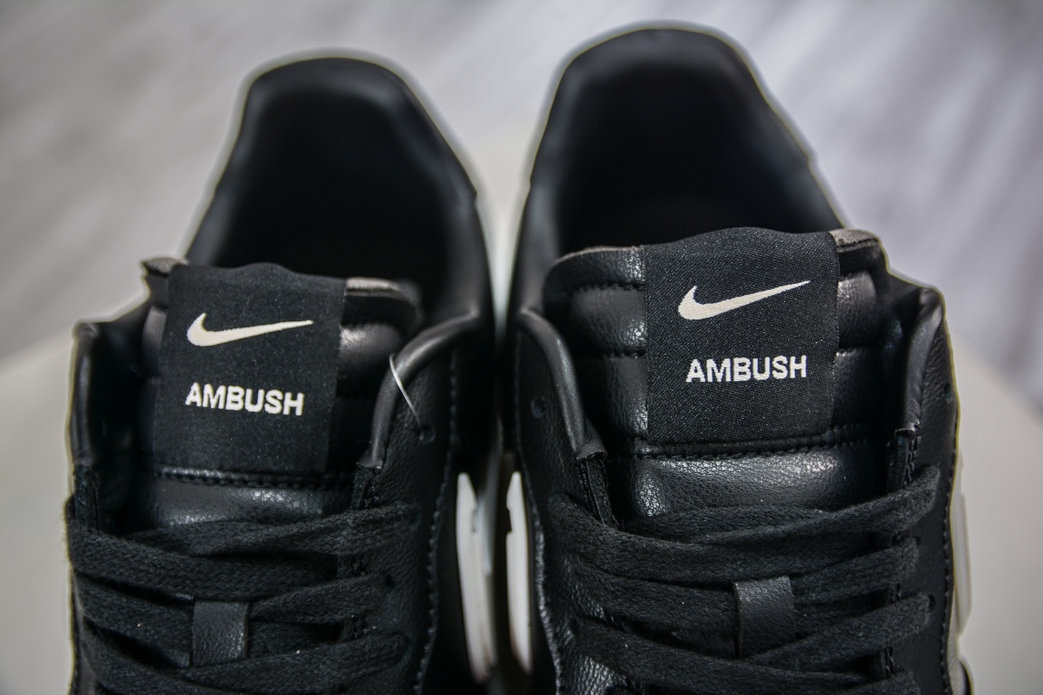 Upgraded version of Ambush x Nike Air Force 1 Low Black DV3464-001