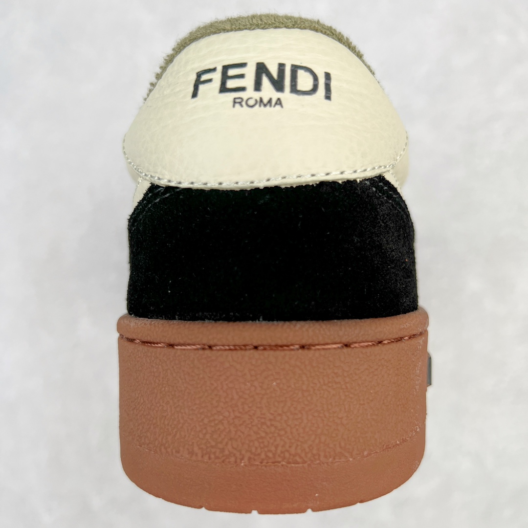 图片[7]-＃S版纯原 FENDI 芬迪 Match sneaters低帮运动鞋 独家定制 全身20几个细节点全部做到一致还原 吊打市面所有版本 独家原装套装配件官方同源 渠道原装订单 全套专柜包装物及配件#鞋底嵌入核心防伪芯片感应装置 FENDI芬迪match最新爆款情侣款运动鞋板鞋原版购入 高工艺无缝细空胶技术 贴楦误差0.05mm,鞋底采用固特异内外锁死工艺 最大限度弯折永不开胶 原鞋一致效果环保无味 鞋面采用麂皮和皮革拼接组合 logo内里采用毛巾绒里 上脚超级柔软 轻便 舒适搭配卫衣 尺码：35 36 37 38 39 40 41 42 43 44 45-选品中心