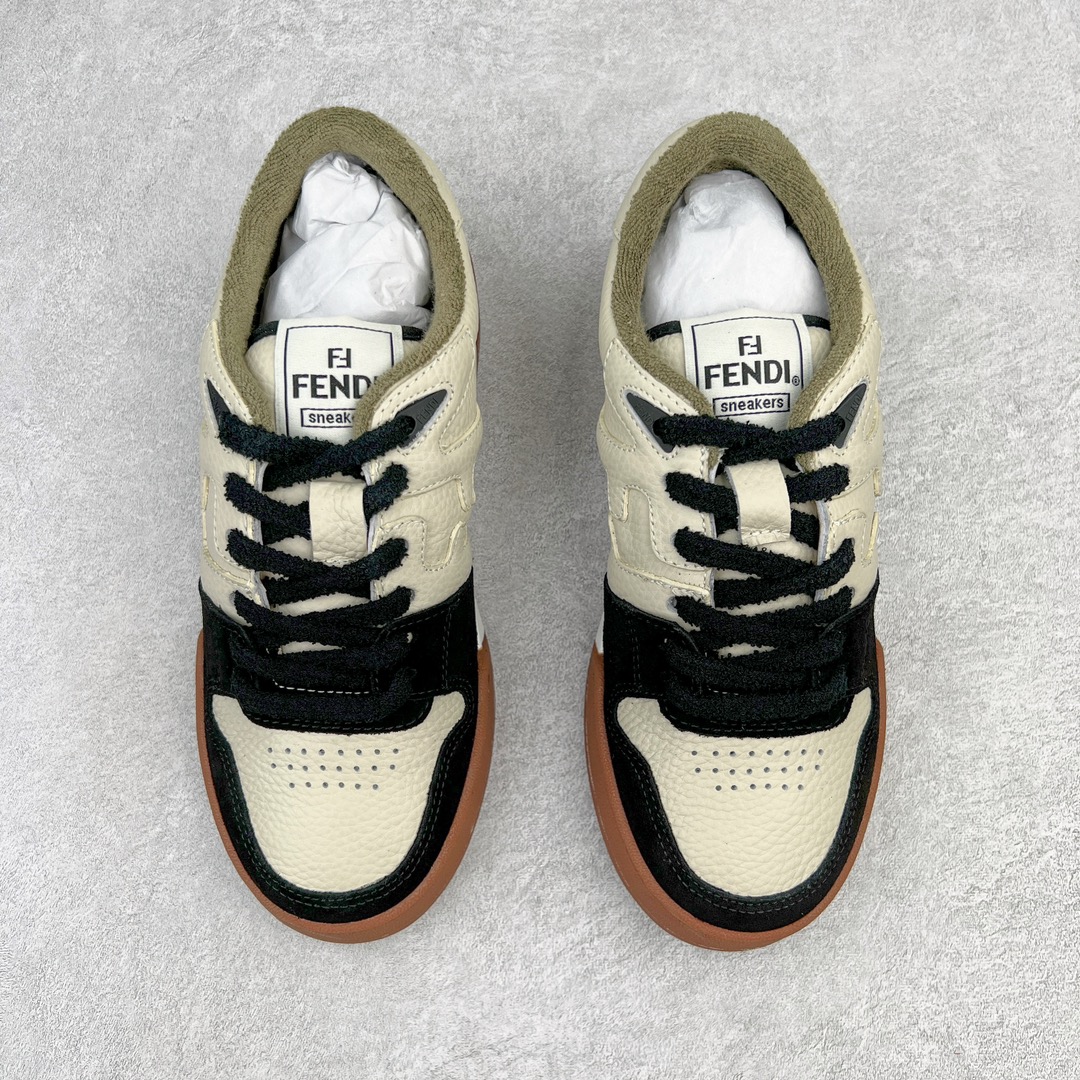 图片[2]-＃S版纯原 FENDI 芬迪 Match sneaters低帮运动鞋 独家定制 全身20几个细节点全部做到一致还原 吊打市面所有版本 独家原装套装配件官方同源 渠道原装订单 全套专柜包装物及配件#鞋底嵌入核心防伪芯片感应装置 FENDI芬迪match最新爆款情侣款运动鞋板鞋原版购入 高工艺无缝细空胶技术 贴楦误差0.05mm,鞋底采用固特异内外锁死工艺 最大限度弯折永不开胶 原鞋一致效果环保无味 鞋面采用麂皮和皮革拼接组合 logo内里采用毛巾绒里 上脚超级柔软 轻便 舒适搭配卫衣 尺码：35 36 37 38 39 40 41 42 43 44 45-选品中心