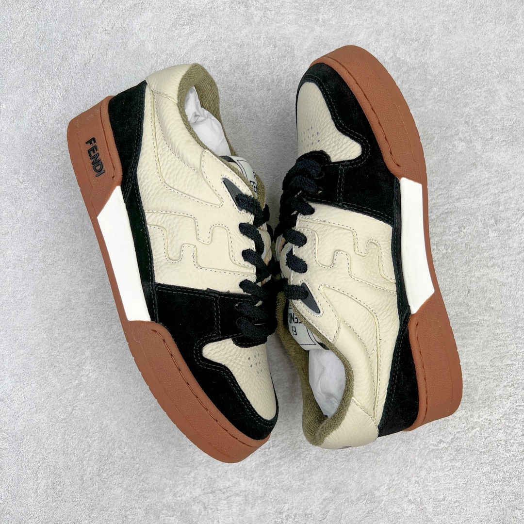 图片[3]-＃S版纯原 FENDI 芬迪 Match sneaters低帮运动鞋 独家定制 全身20几个细节点全部做到一致还原 吊打市面所有版本 独家原装套装配件官方同源 渠道原装订单 全套专柜包装物及配件#鞋底嵌入核心防伪芯片感应装置 FENDI芬迪match最新爆款情侣款运动鞋板鞋原版购入 高工艺无缝细空胶技术 贴楦误差0.05mm,鞋底采用固特异内外锁死工艺 最大限度弯折永不开胶 原鞋一致效果环保无味 鞋面采用麂皮和皮革拼接组合 logo内里采用毛巾绒里 上脚超级柔软 轻便 舒适搭配卫衣 尺码：35 36 37 38 39 40 41 42 43 44 45-选品中心