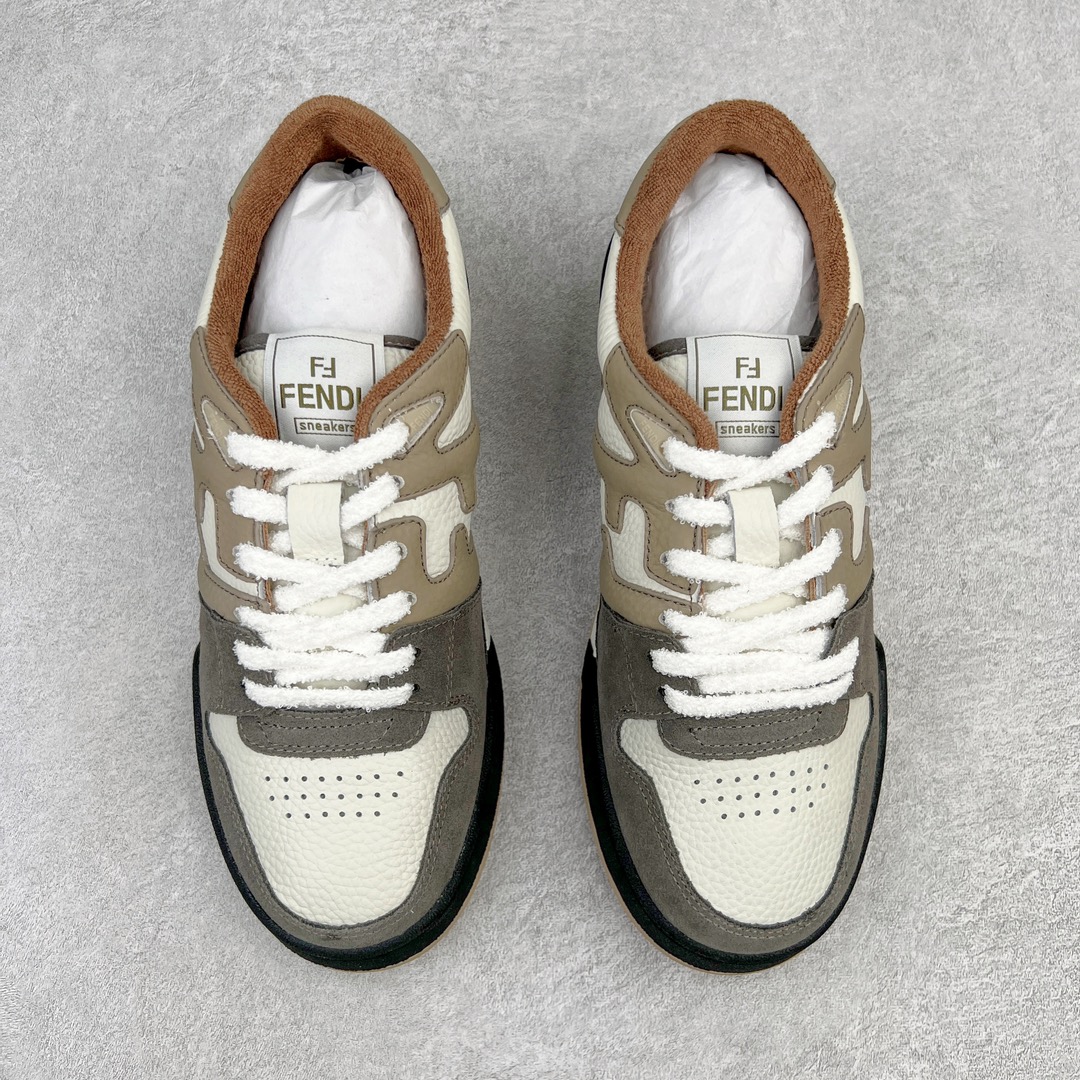 图片[2]-＃S版纯原 FENDI 芬迪 Match sneaters低帮运动鞋 独家定制 全身20几个细节点全部做到一致还原 吊打市面所有版本 独家原装套装配件官方同源 渠道原装订单 全套专柜包装物及配件#鞋底嵌入核心防伪芯片感应装置 FENDI芬迪match最新爆款情侣款运动鞋板鞋原版购入 高工艺无缝细空胶技术 贴楦误差0.05mm,鞋底采用固特异内外锁死工艺 最大限度弯折永不开胶 原鞋一致效果环保无味 鞋面采用麂皮和皮革拼接组合 logo内里采用毛巾绒里 上脚超级柔软 轻便 舒适搭配卫衣 尺码：35 36 37 38 39 40 41 42 43 44 45-选品中心