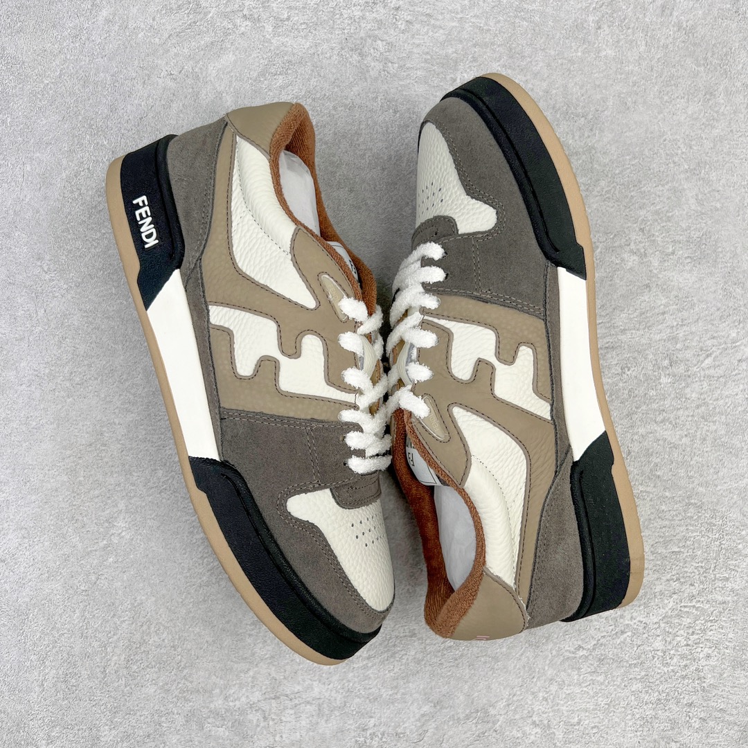 图片[3]-＃S版纯原 FENDI 芬迪 Match sneaters低帮运动鞋 独家定制 全身20几个细节点全部做到一致还原 吊打市面所有版本 独家原装套装配件官方同源 渠道原装订单 全套专柜包装物及配件#鞋底嵌入核心防伪芯片感应装置 FENDI芬迪match最新爆款情侣款运动鞋板鞋原版购入 高工艺无缝细空胶技术 贴楦误差0.05mm,鞋底采用固特异内外锁死工艺 最大限度弯折永不开胶 原鞋一致效果环保无味 鞋面采用麂皮和皮革拼接组合 logo内里采用毛巾绒里 上脚超级柔软 轻便 舒适搭配卫衣 尺码：35 36 37 38 39 40 41 42 43 44 45-选品中心