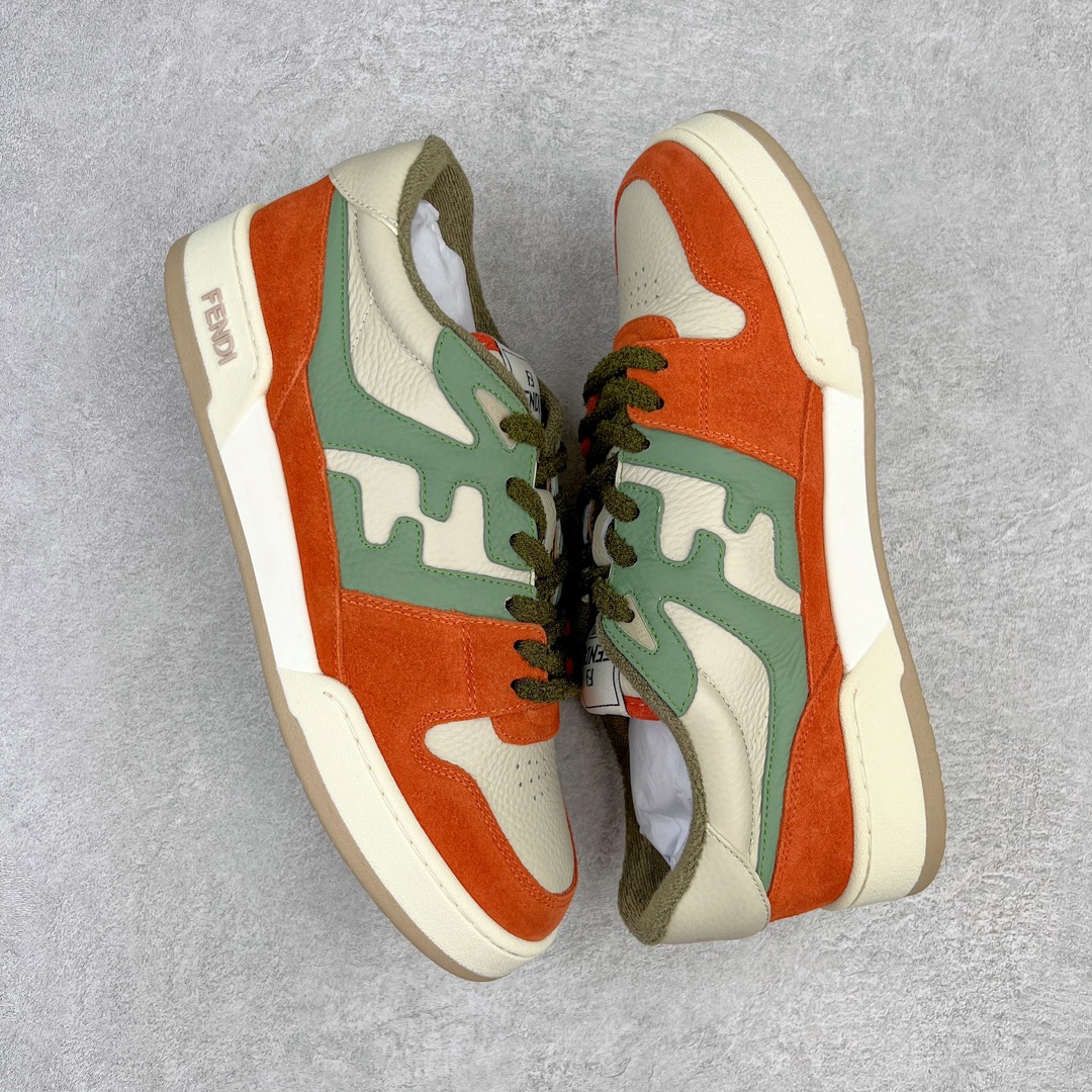 图片[3]-＃S版纯原 FENDI 芬迪 Match sneaters低帮运动鞋 独家定制 全身20几个细节点全部做到一致还原 吊打市面所有版本 独家原装套装配件官方同源 渠道原装订单 全套专柜包装物及配件#鞋底嵌入核心防伪芯片感应装置 FENDI芬迪match最新爆款情侣款运动鞋板鞋原版购入 高工艺无缝细空胶技术 贴楦误差0.05mm,鞋底采用固特异内外锁死工艺 最大限度弯折永不开胶 原鞋一致效果环保无味 鞋面采用麂皮和皮革拼接组合 logo内里采用毛巾绒里 上脚超级柔软 轻便 舒适搭配卫衣 尺码：35 36 37 38 39 40 41 42 43 44 45-选品中心