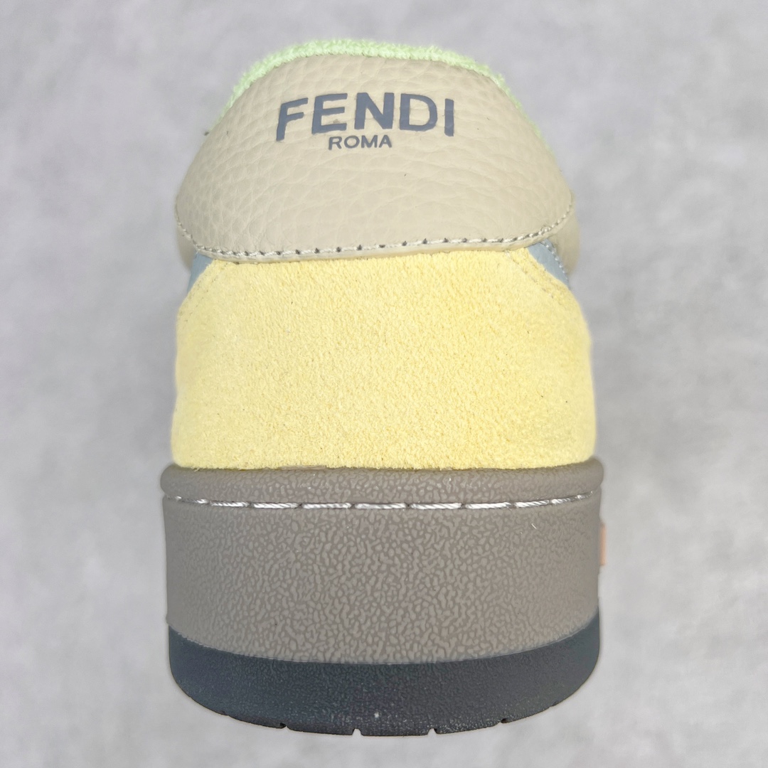 图片[8]-＃S版纯原 FENDI 芬迪 Match sneaters低帮运动鞋 独家定制 全身20几个细节点全部做到一致还原 吊打市面所有版本 独家原装套装配件官方同源 渠道原装订单 全套专柜包装物及配件#鞋底嵌入核心防伪芯片感应装置 FENDI芬迪match最新爆款情侣款运动鞋板鞋原版购入 高工艺无缝细空胶技术 贴楦误差0.05mm,鞋底采用固特异内外锁死工艺 最大限度弯折永不开胶 原鞋一致效果环保无味 鞋面采用麂皮和皮革拼接组合 logo内里采用毛巾绒里 上脚超级柔软 轻便 舒适搭配卫衣 尺码：35 36 37 38 39 40 41 42 43 44 45-选品中心