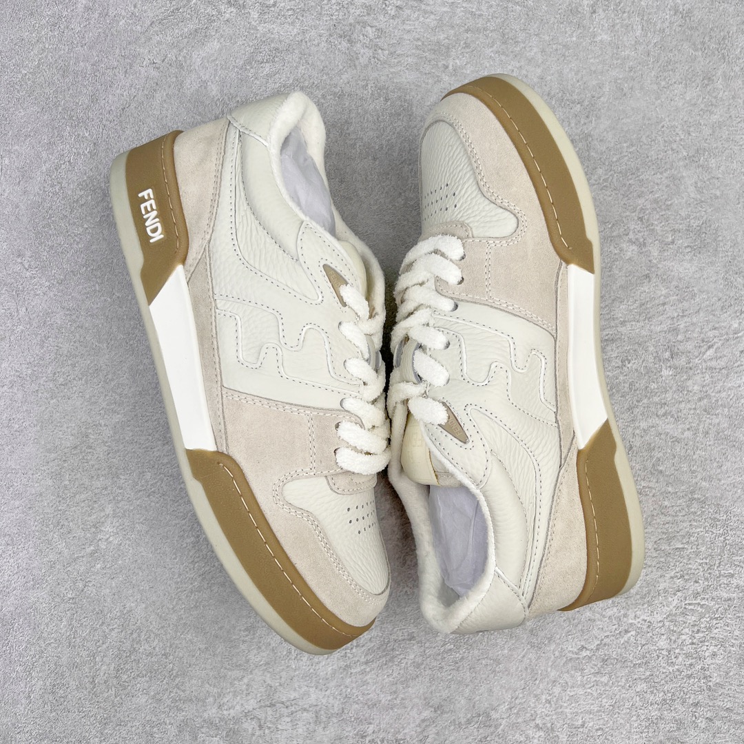 图片[3]-＃S版纯原 FENDI 芬迪 Match sneaters低帮运动鞋 独家定制 全身20几个细节点全部做到一致还原 吊打市面所有版本 独家原装套装配件官方同源 渠道原装订单 全套专柜包装物及配件#鞋底嵌入核心防伪芯片感应装置 FENDI芬迪match最新爆款情侣款运动鞋板鞋原版购入 高工艺无缝细空胶技术 贴楦误差0.05mm,鞋底采用固特异内外锁死工艺 最大限度弯折永不开胶 原鞋一致效果环保无味 鞋面采用麂皮和皮革拼接组合 logo内里采用毛巾绒里 上脚超级柔软 轻便 舒适搭配卫衣 尺码：35 36 37 38 39 40 41 42 43 44 45-选品中心