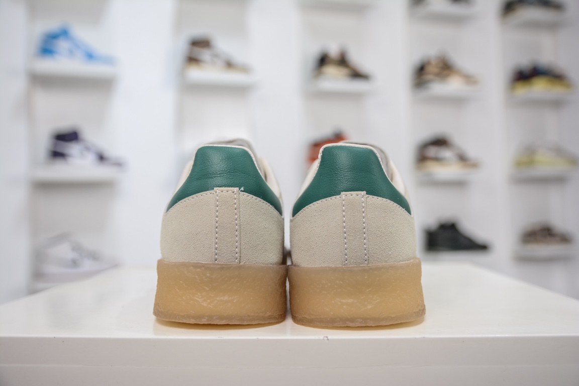 Kith x Clarks x Adidas Originals 8th Street Samba ”Chalk White” Original version ID7297