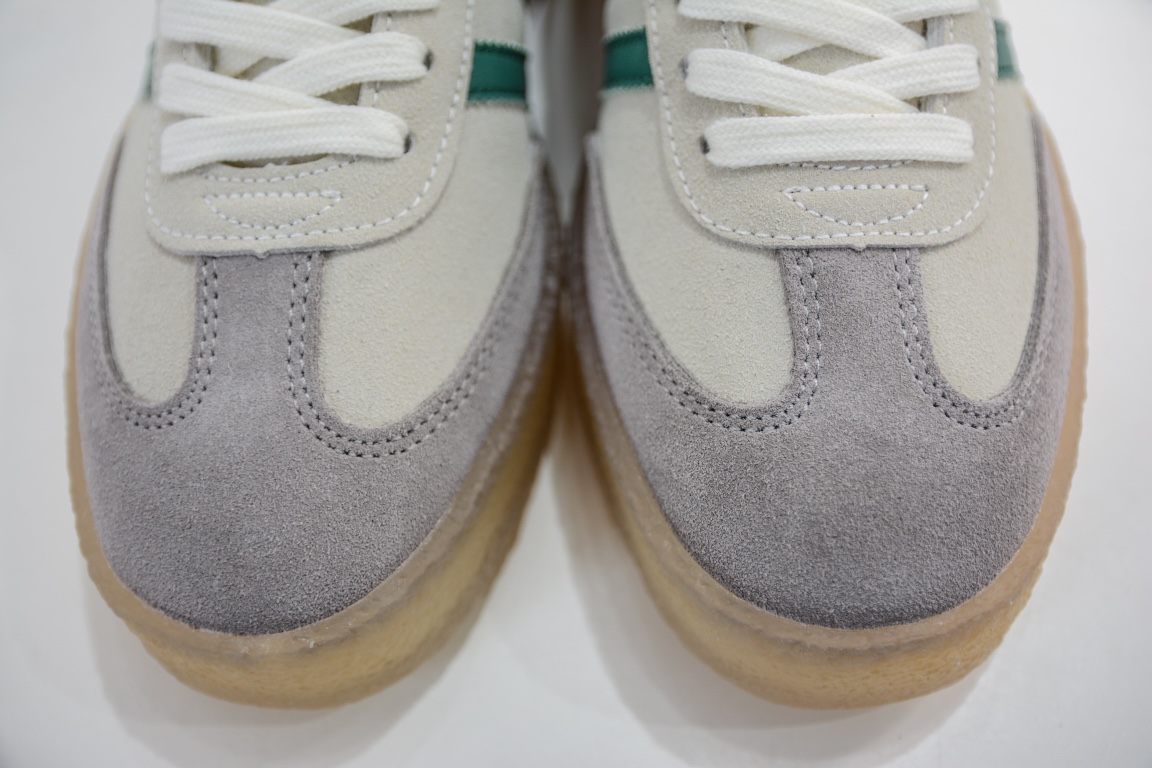 Kith x Clarks x Adidas Originals 8th Street Samba ”Chalk White” Original version ID7297