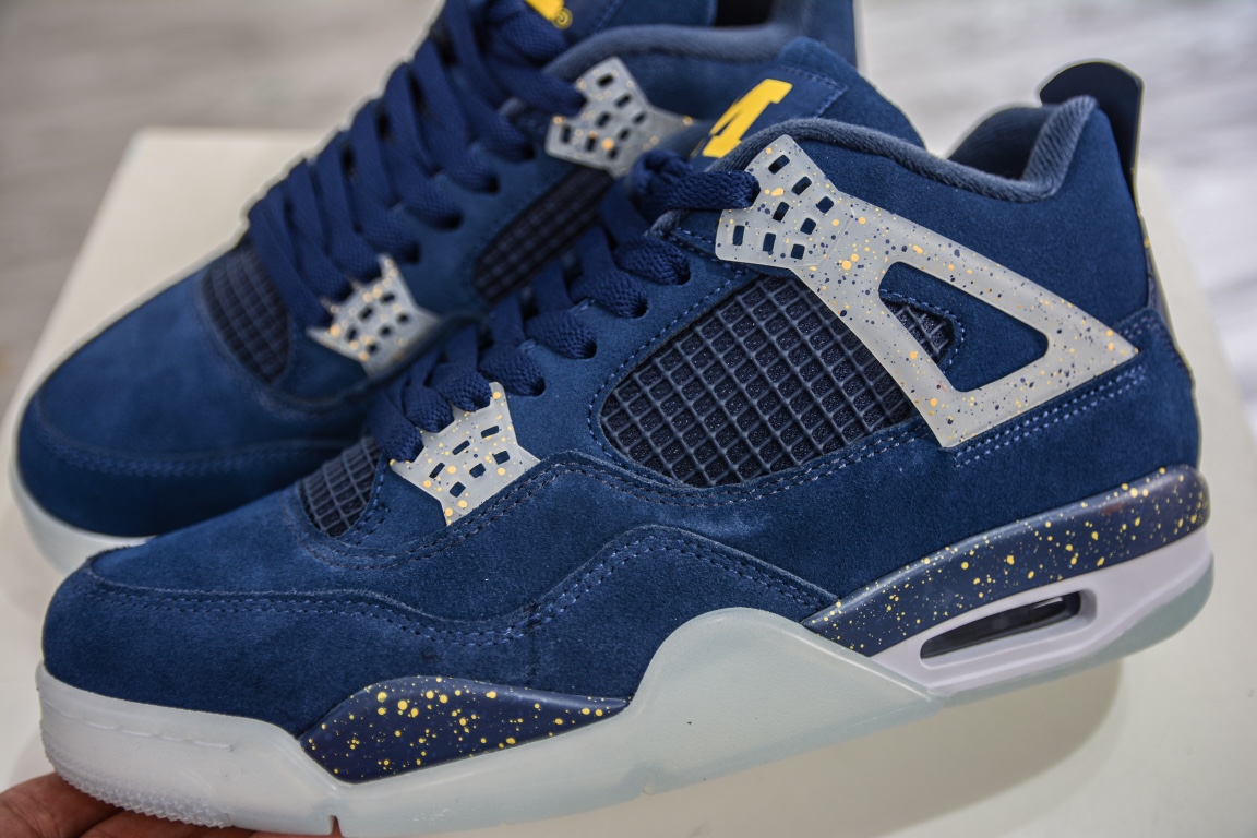 PB version Air Jordan AJ4 Retro University of Michigan AJ4 1036660