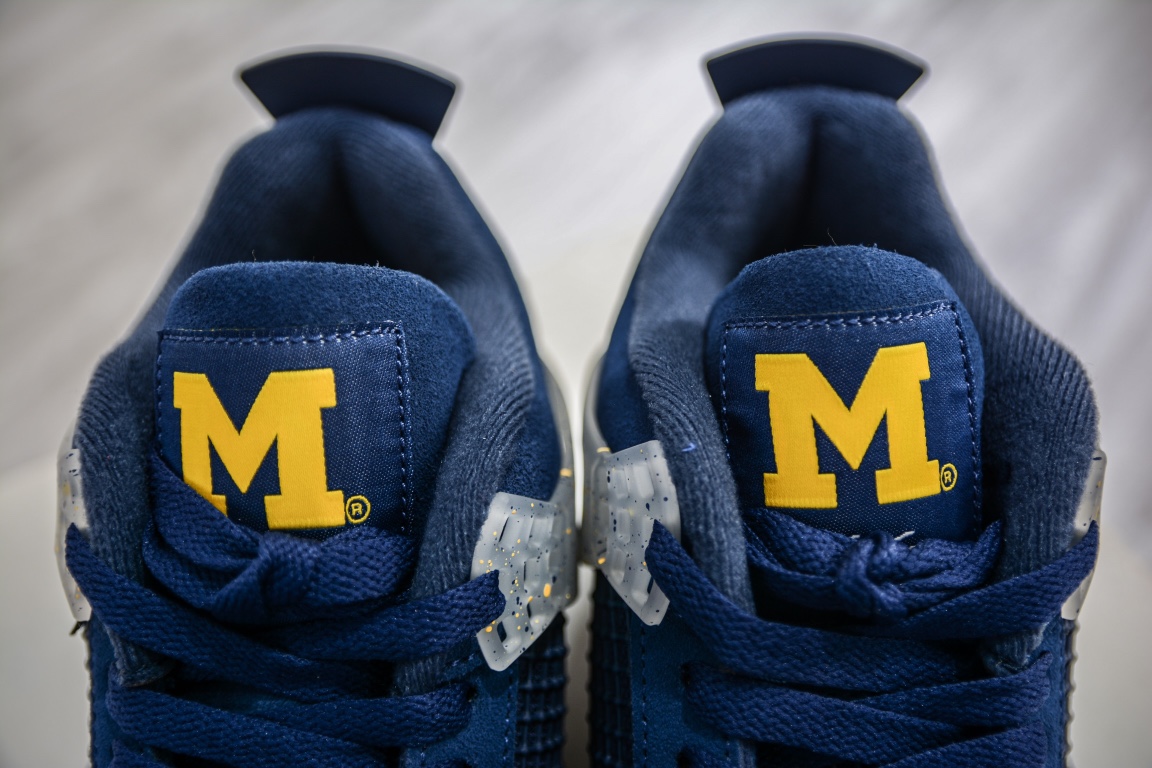 PB version Air Jordan AJ4 Retro University of Michigan AJ4 1036660