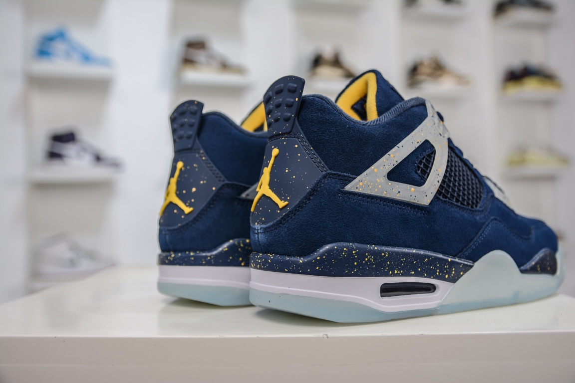 PB version Air Jordan AJ4 Retro University of Michigan AJ4 1036660