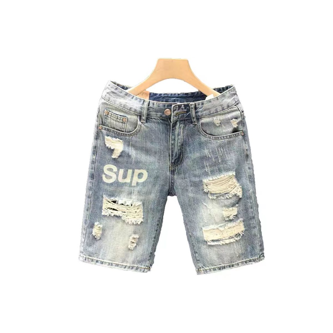 OC-411: Supreme 2022 Tank Broken Jeans – Classic Streetwear with Indigenous Production - 图片 9
