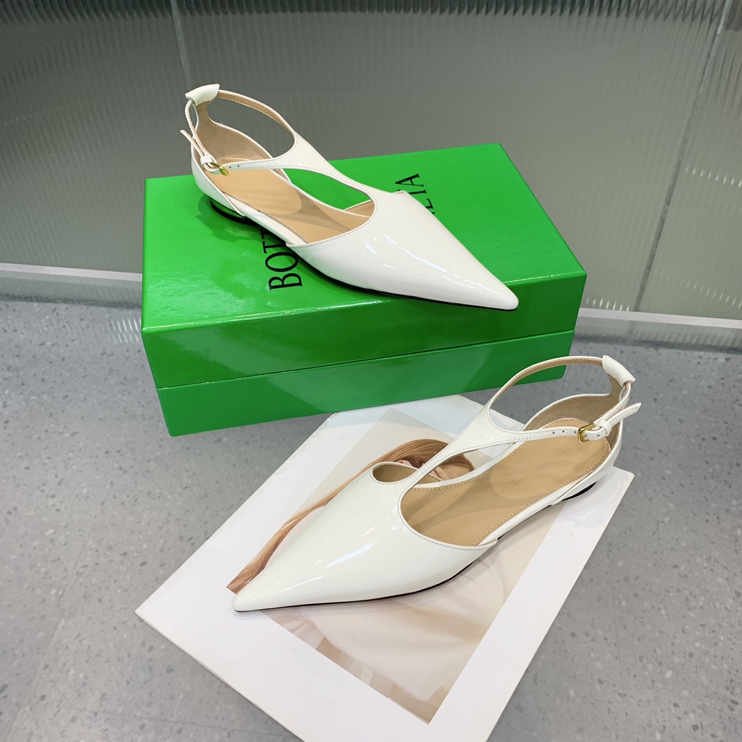 Bottega Veneta BV Rocket T’s Ballerina Flat-Head Shoes Review: Quality Italian craftsmanship, elegant design, and versatile color options. - 图片 4