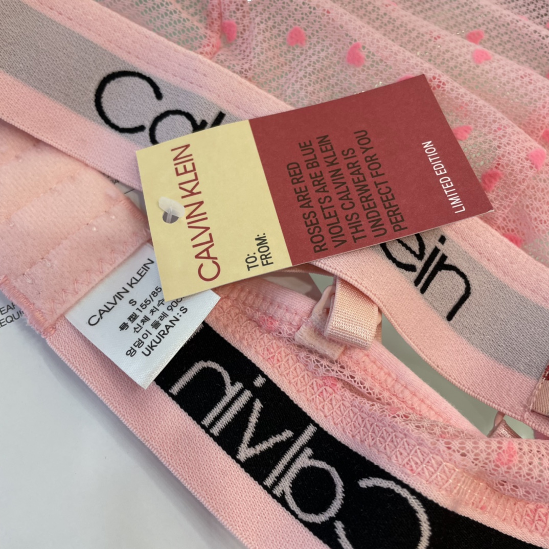 Calvin Klein Women's Valentine's Day Pink Bra and Panties Lingerie Set 9 i1683213727 7379 8