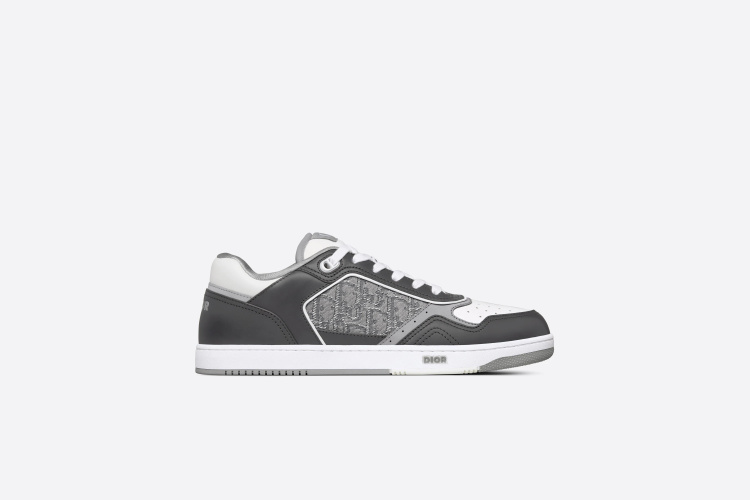 Dior Low-Top Sneakers in Leather with Oblique Print - Stylish & Comfortable 1 Dior Low-Top Sneakers in Leather with Oblique Print - Stylish & Comfortable