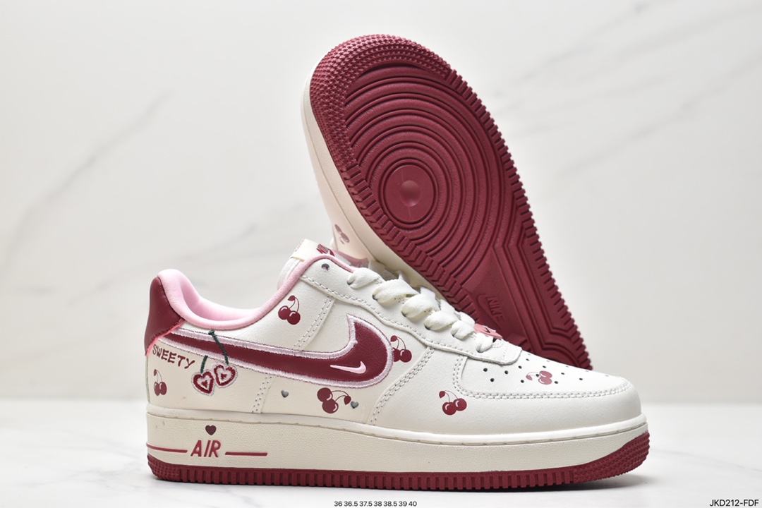 160 耐克Nike Air Force 1 Low 07 LX ”Valentine's Day” 空军 FD4616-161