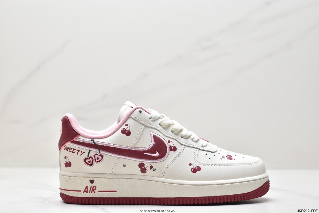 160 耐克Nike Air Force 1 Low 07 LX ”Valentine’s Day” 空军 FD4616-161