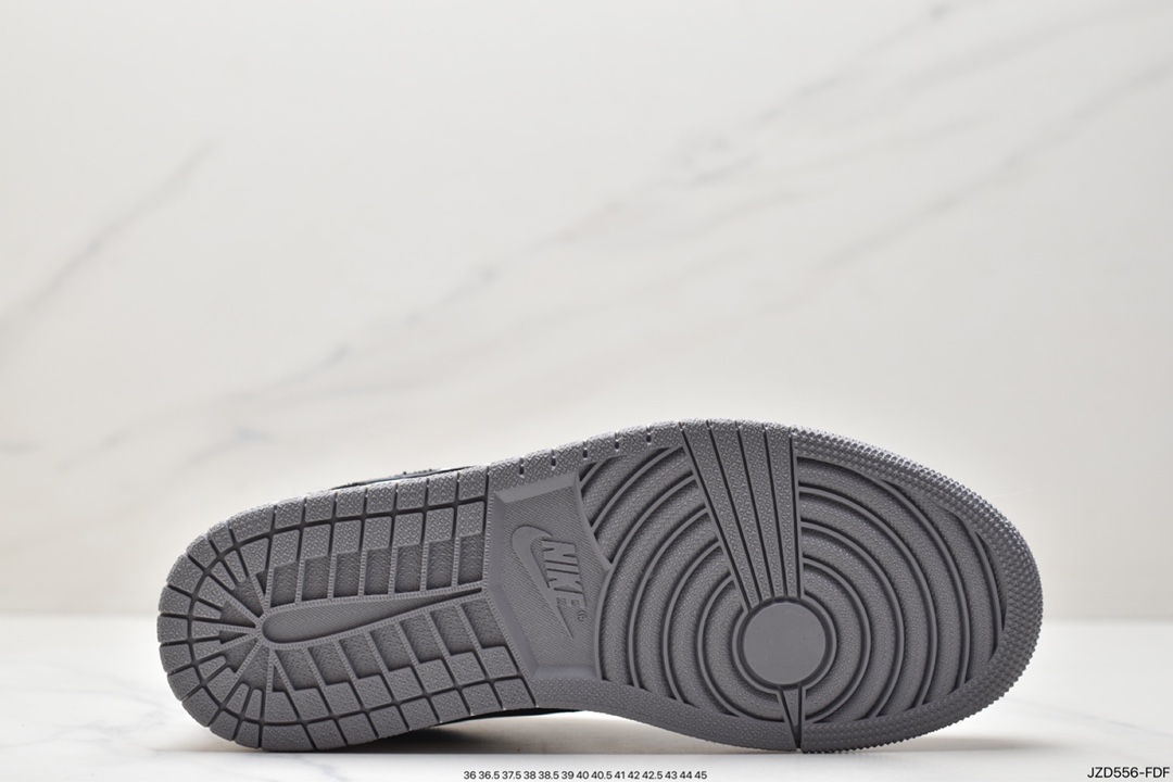140 Air Jordan 1 Low 灰蓝拼接解构 DR8867-400