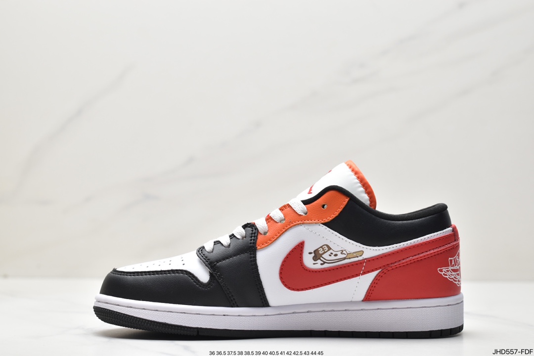 190 耐克Nike Air Jordan 1 Low PRM”Elephant Print”AJ1乔丹一代篮球鞋 FJ7222-101