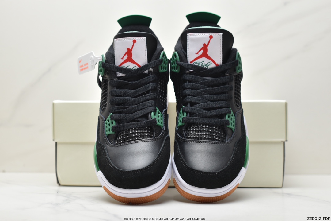 Air Jordan 4 Retro Jordan 4th generation pure original factory produced Air Jordan AJ4 Retro original last original cardboard