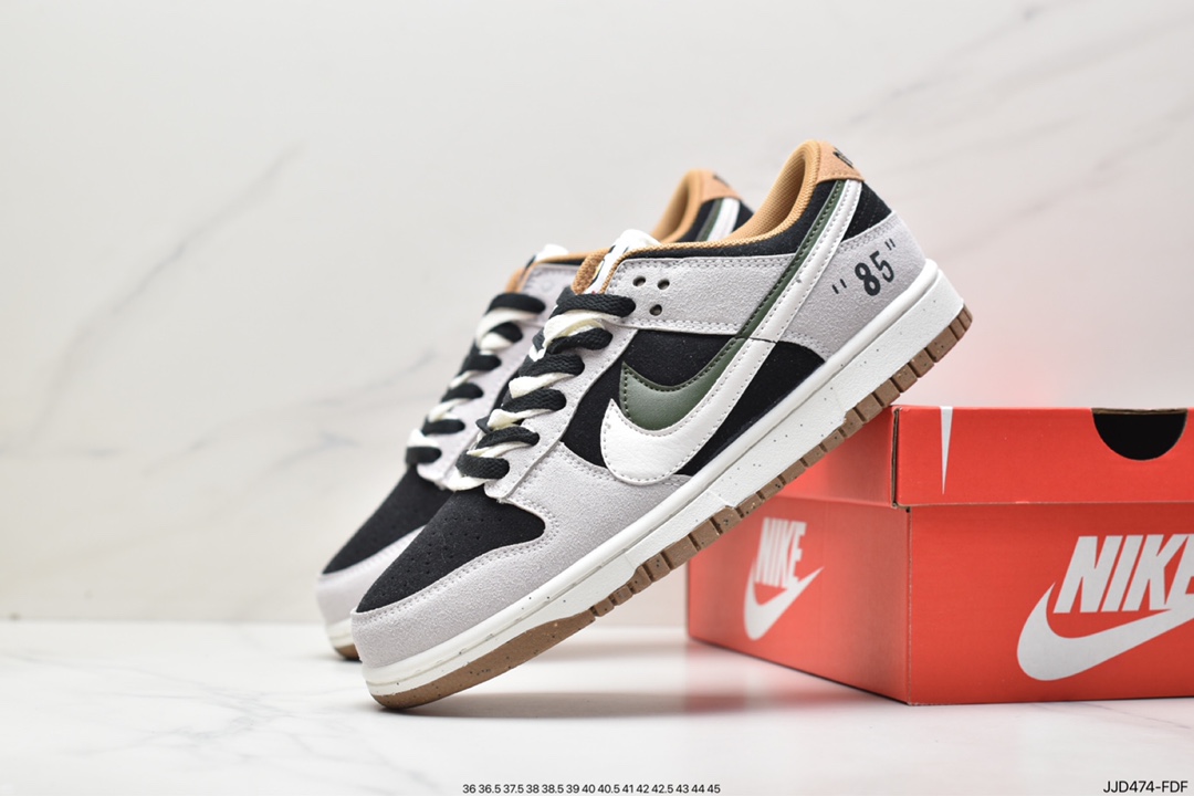 130 Nike Dunk Low SE “85” 灰绿双勾 DO9457-100