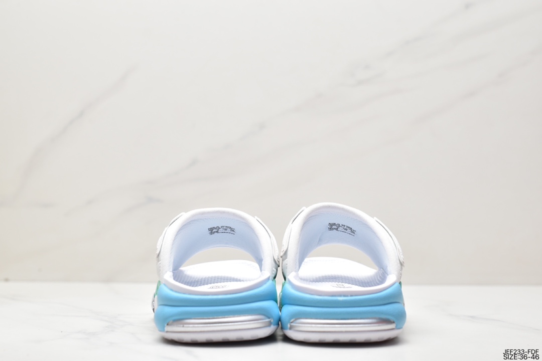 155 NIKE AIR MORE Uptempo Slide皮蓬拖鞋 FN3437-161