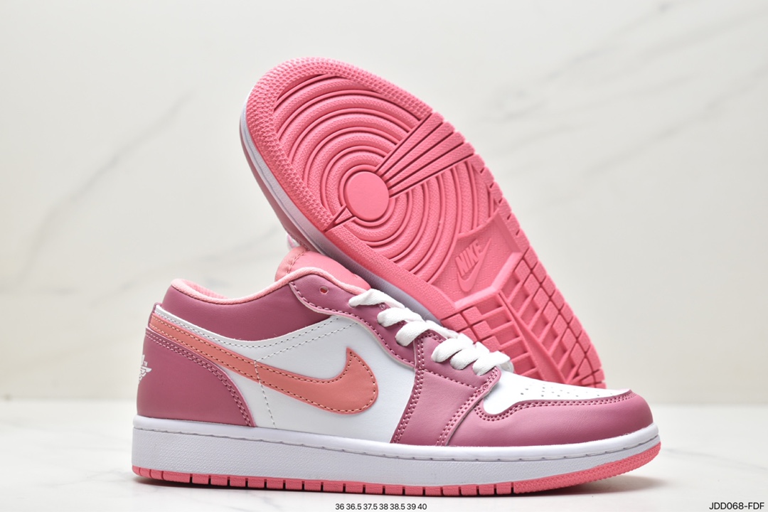 120 耐克Nike Air Jordan 1 Low PRM”Elephant Print”AJ1乔丹一代低帮篮球鞋 553560-616