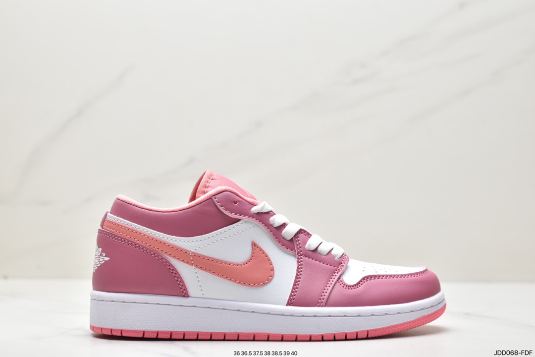 120 耐克Nike Air Jordan 1 Low PRM”Elephant Print”AJ1乔丹一代低帮篮球鞋 553560-616