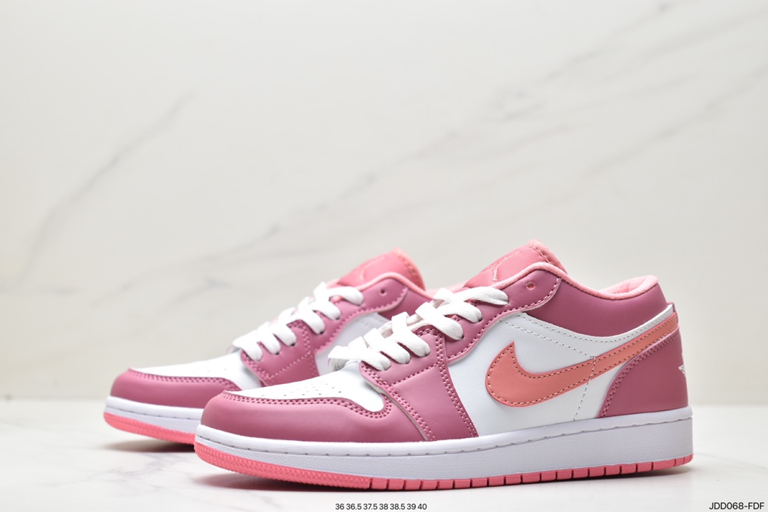 120 耐克Nike Air Jordan 1 Low PRM”Elephant Print”AJ1乔丹一代低帮篮球鞋 553560-616