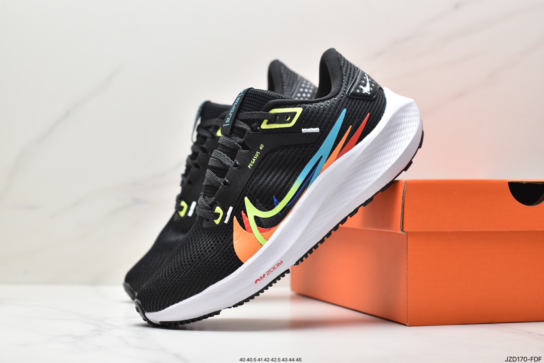 140 耐克Nike Air Zoom Pegasus 40登月 网面透气跑步鞋 CW8655-019
