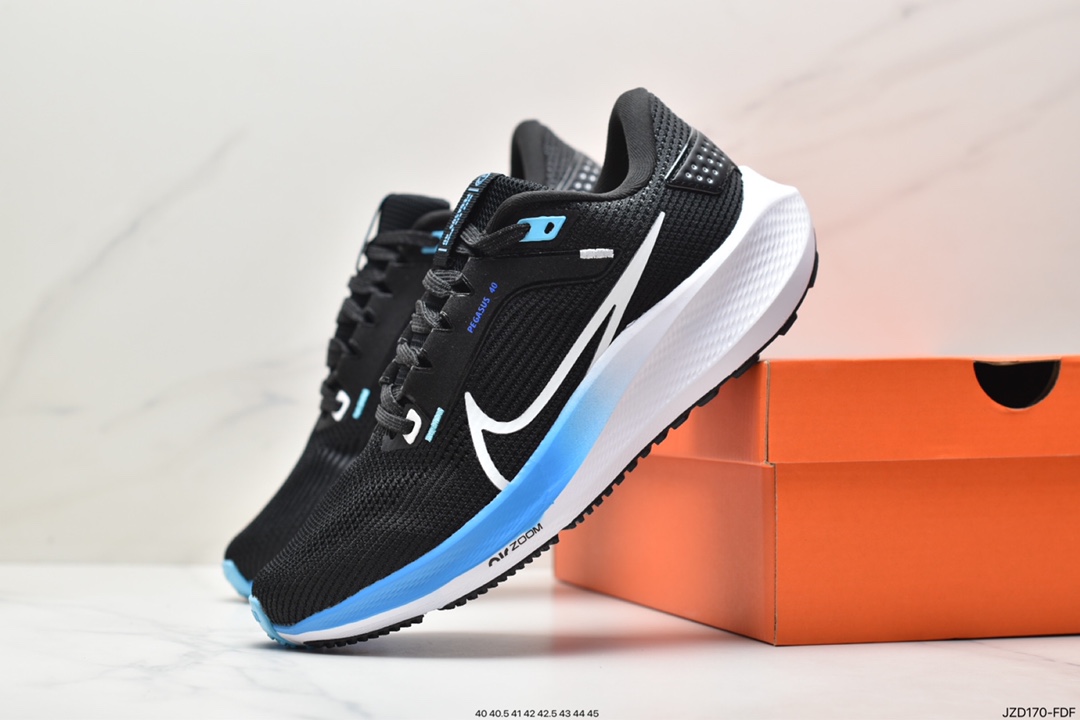 140 耐克Nike Air Zoom Pegasus 40登月 网面透气跑步鞋 CW8655-019