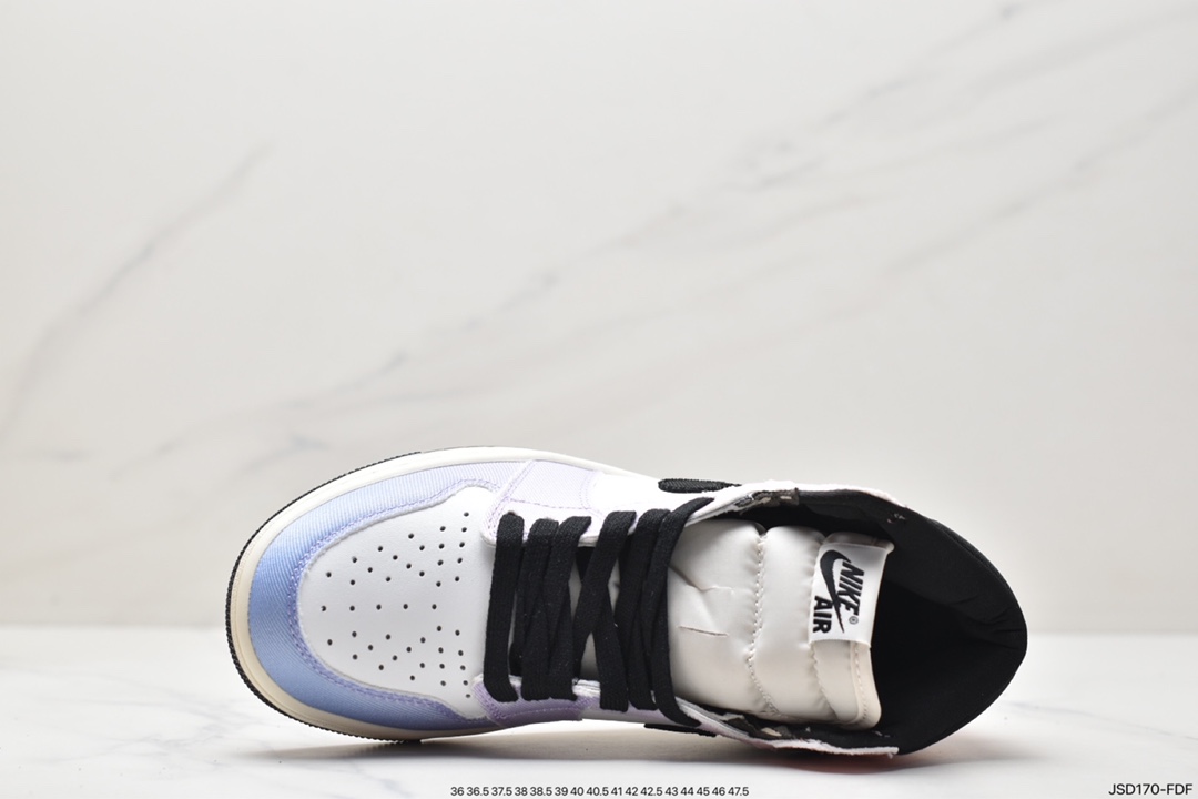 200 Air Jordan 1 High 0G ”Craft” 复古篮球鞋天际线 DX0054-805