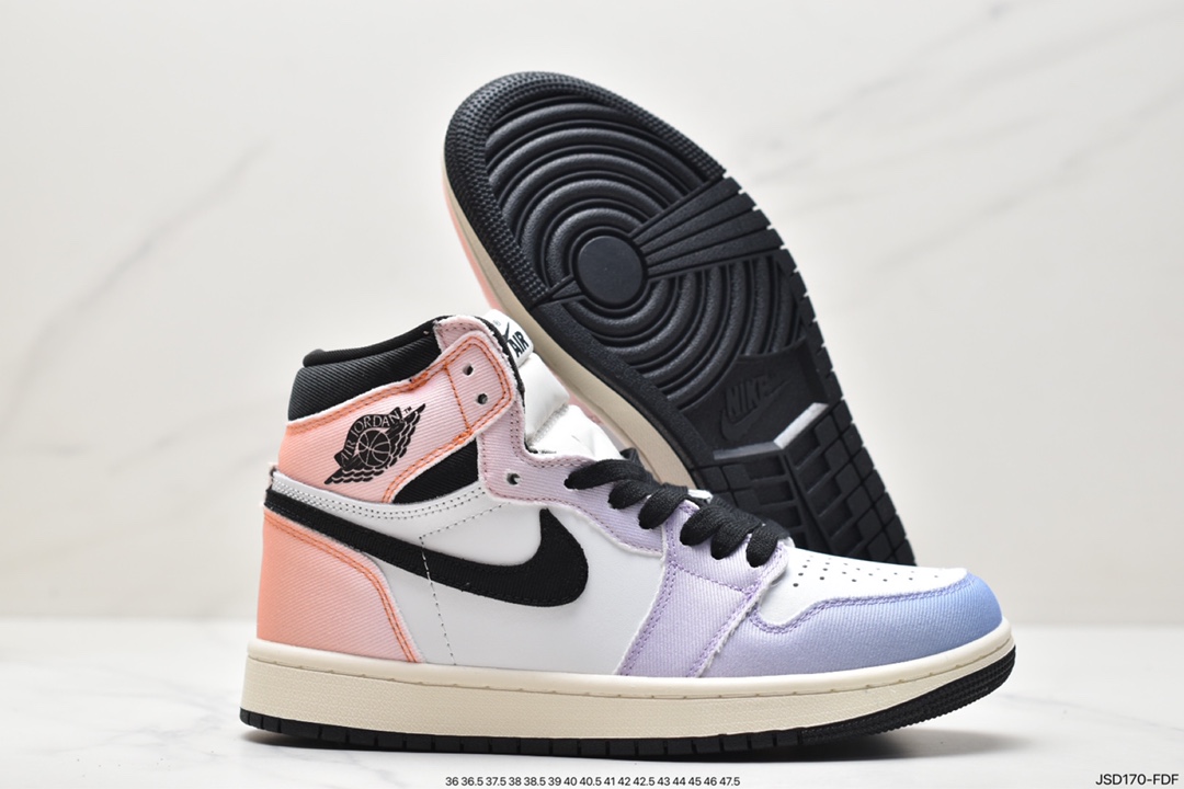 200 Air Jordan 1 High 0G ”Craft” 复古篮球鞋天际线 DX0054-805