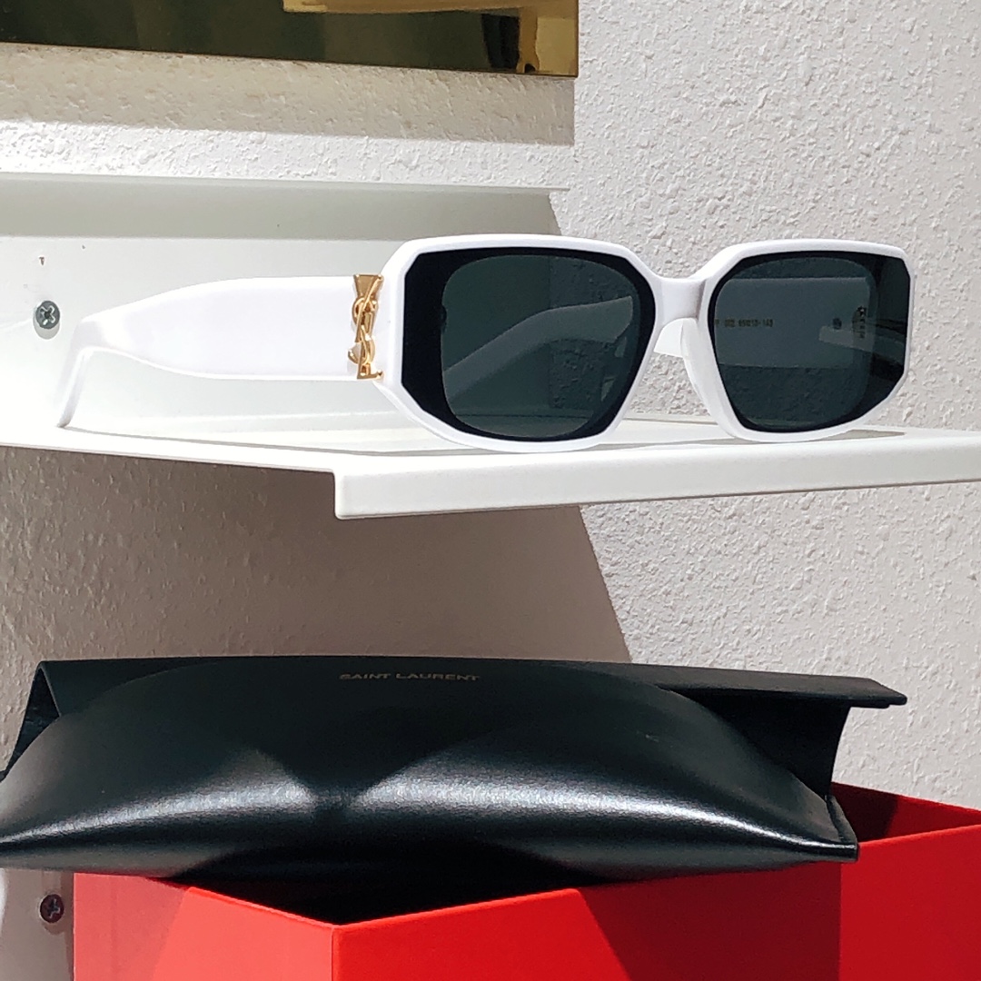 Yves Saint Laurent 7 Star
 Sunglasses Gold White Summer Collection
