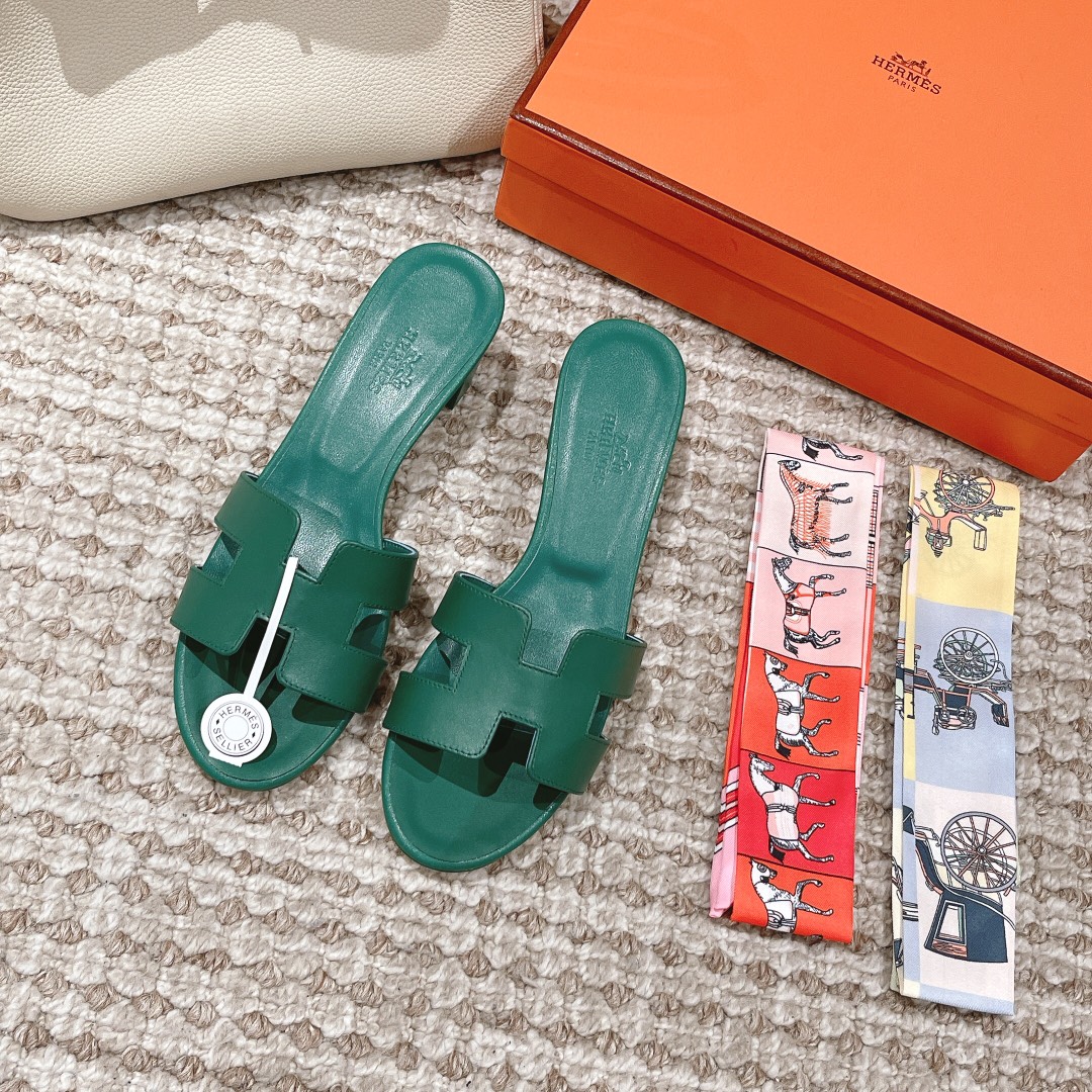 Online China
 Hermes Shoes Sandals Chamois Genuine Leather Fashion