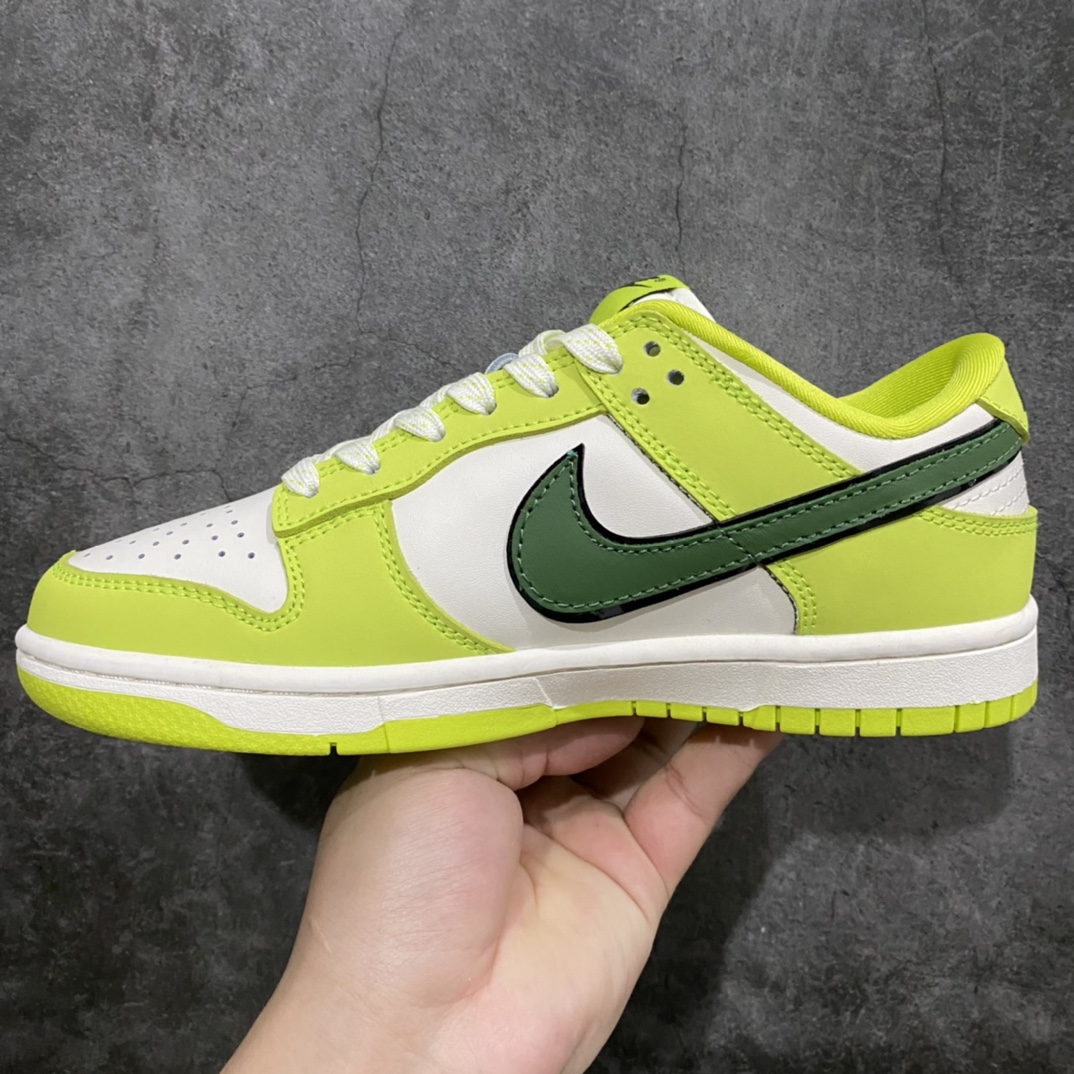 260 Dunk Low Retro "DIY高端定制" 白绿网红青蛙 FC1688-103