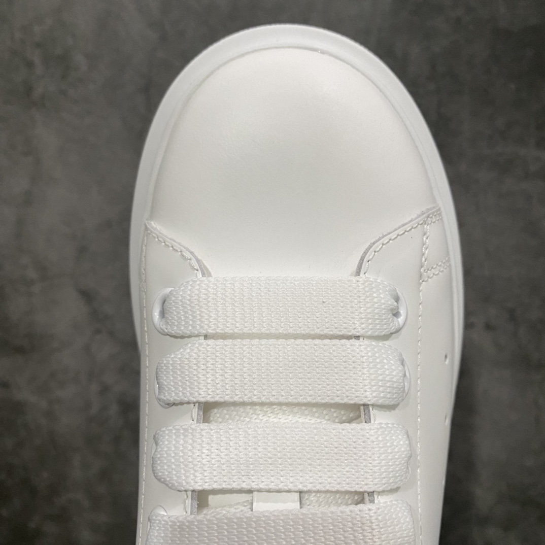 Alexander McQueen/Alexander McQueen platform shoes thick-soled height-enhancing white shoes