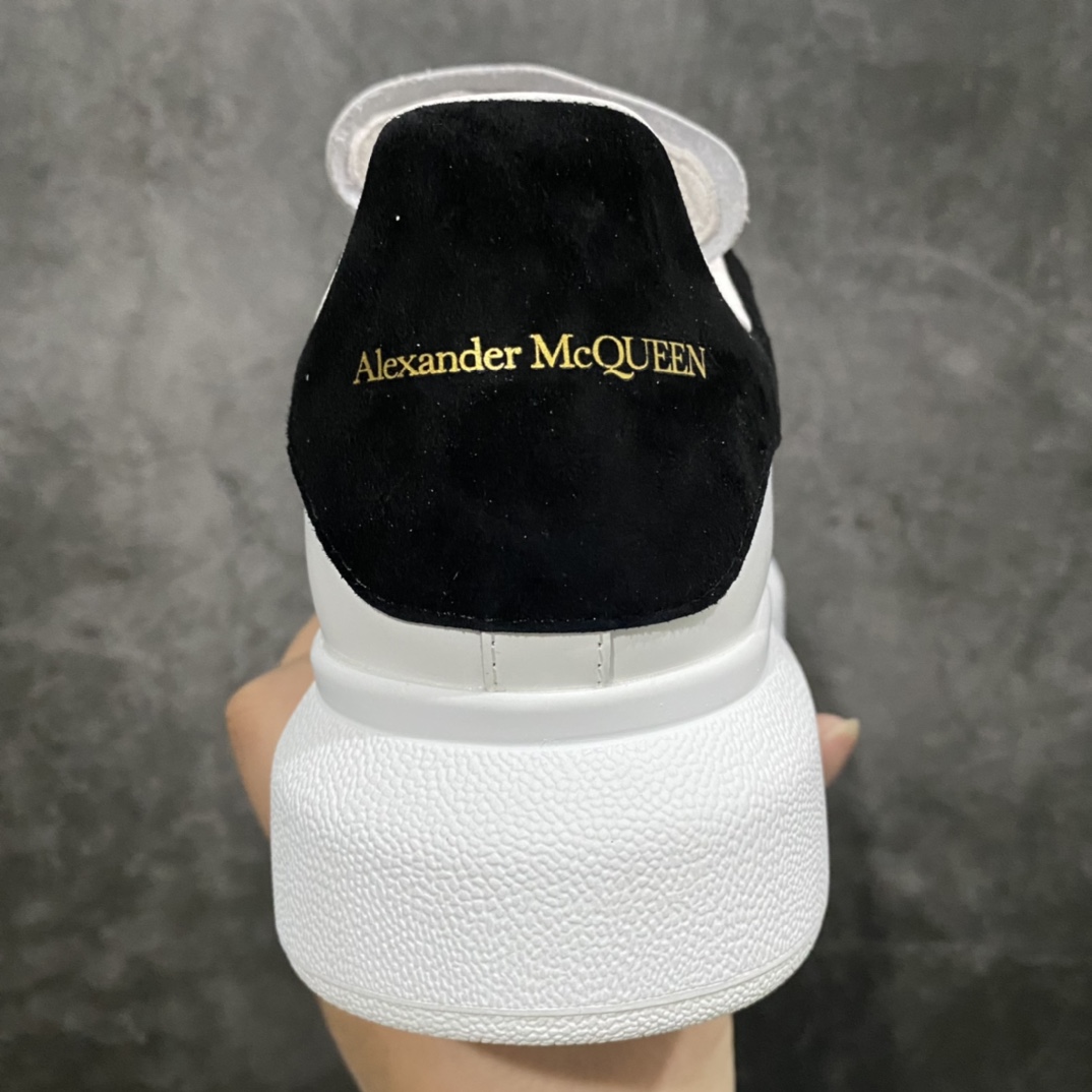 Alexander McQueen/Alexander McQueen platform shoes thick-soled height-enhancing white shoes