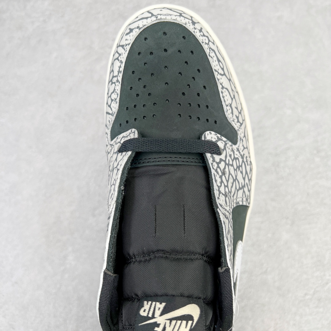 图片[4]-零售💰230 ＃Z版纯原福利‼Air Jordan AJ1 Low 低帮 黑灰爆裂纹 CZ0790-001 外贸特供 原楦原纸板开发 极致一眼正品既视感 原厂皮料 原厂拉帮工艺 全部采用原厂电脑车 针距 边距完全同步原鞋 特供皮料一致原鞋 鞋面清洁度最高QC检验标准 控制溢胶 飞翼3D高频深度立体 鞋盒、防尘纸  均采购来自原厂 Size：40 40.5 41 42 42.5 43 44 44.5 45 46 47.5 编码：by2936030-运动鞋