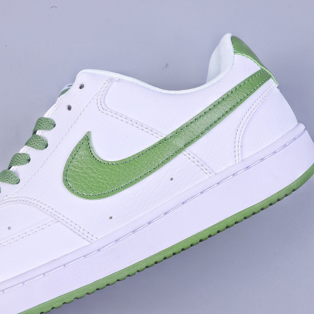 NIKE COURT VISION LOW white green low-top versatile breathable casual sports shoes FJ5480-100