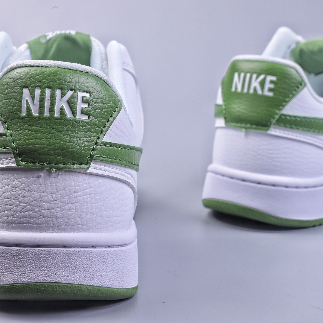 NIKE COURT VISION LOW white green low-top versatile breathable casual sports shoes FJ5480-100