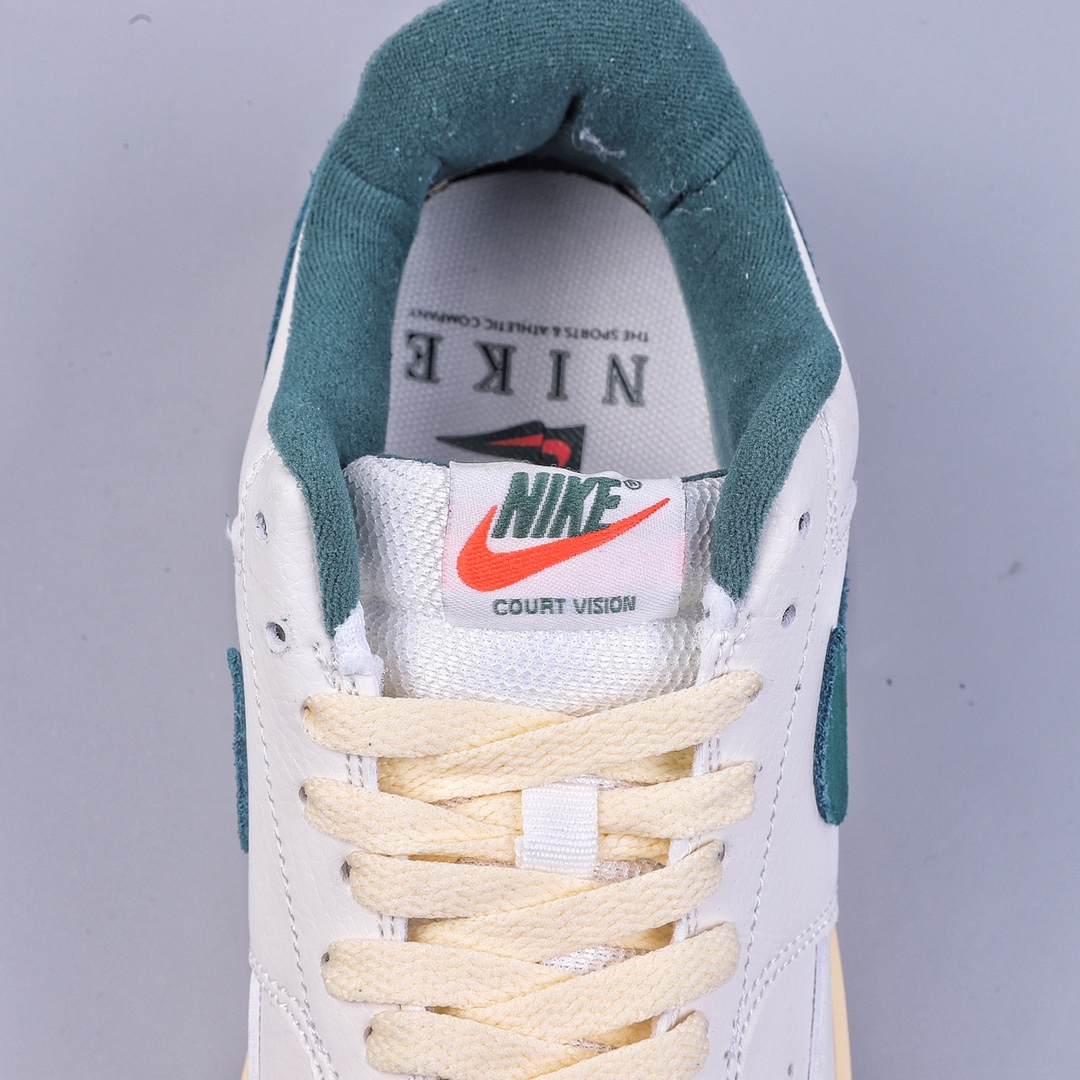 Nike Court Vision LO NCPS sail white green low-top versatile breathable casual sports shoes FD0320-133