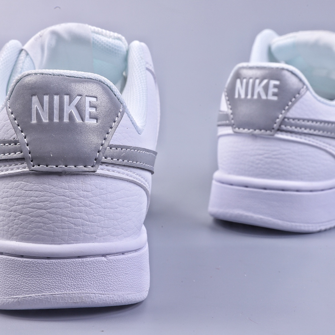 NIKE COURT VISION LOW white gray low-top versatile breathable casual sports shoes CD5434-111