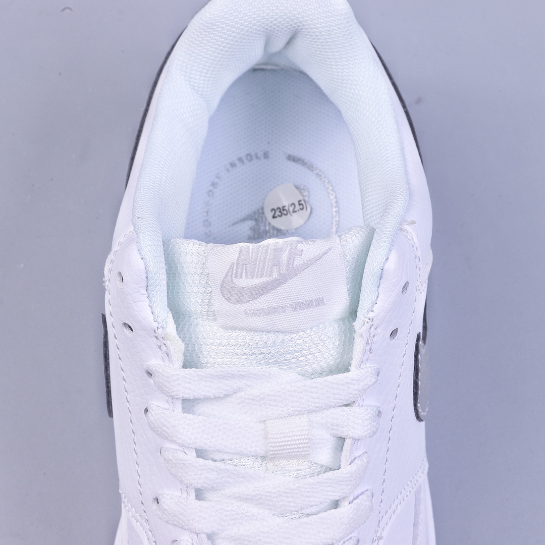 NIKE COURT VISION LOW white gray low-top versatile breathable casual sports shoes CD5434-111