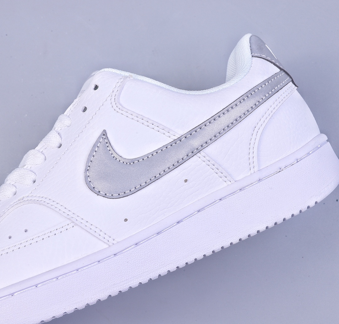 NIKE COURT VISION LOW white gray low-top versatile breathable casual sports shoes CD5434-111