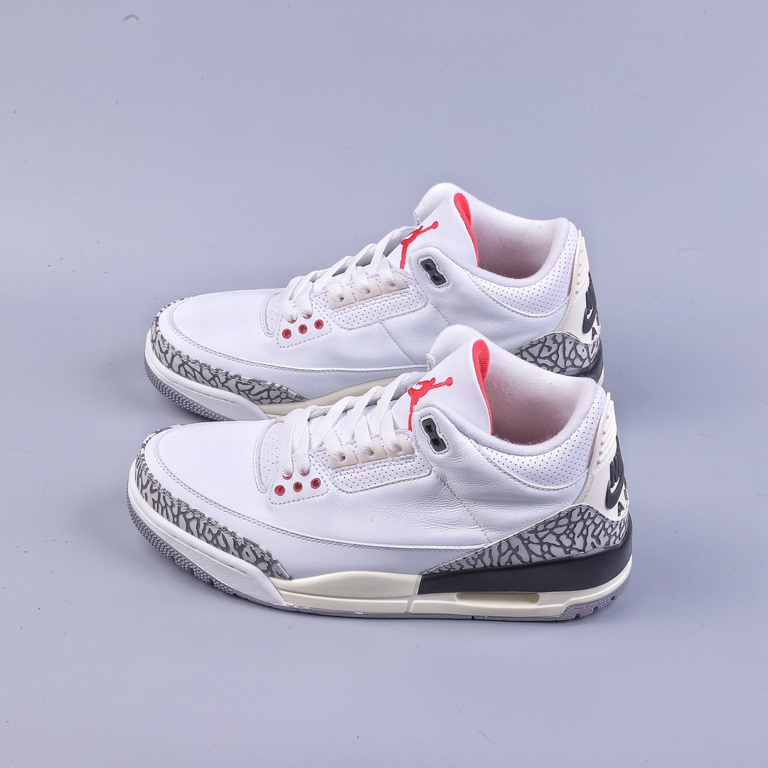 Air Jordan AJ3 Retro Old White Cement DN3707-100