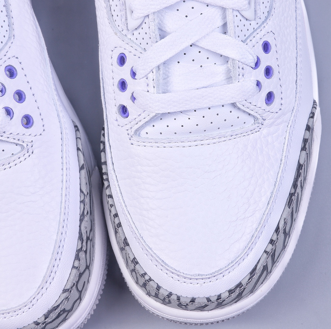 Air Jordan 3 Retro ”Dark Iris” 白紫 CT8532-105