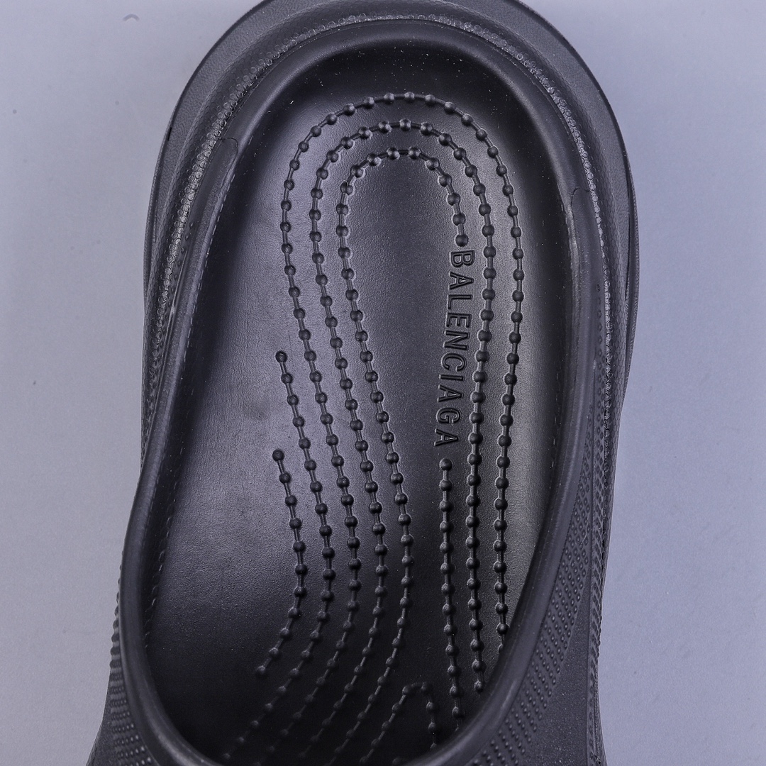Balenciaga Pool Crocs Balenciaga versatile fashion thick-soled height-enhancing slippers