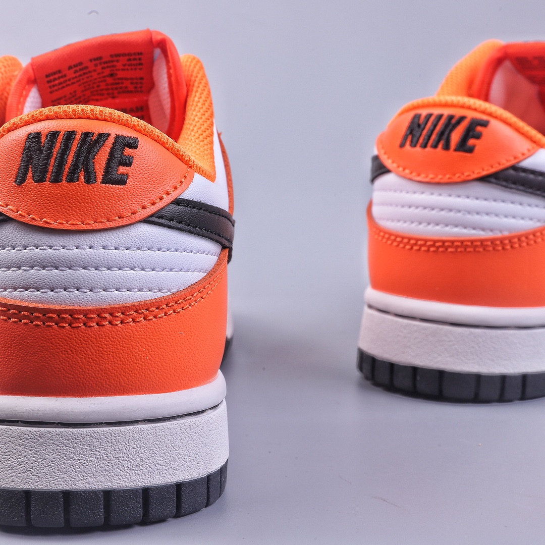 RS Nike Dunk Low White Black Orange DH9765-003