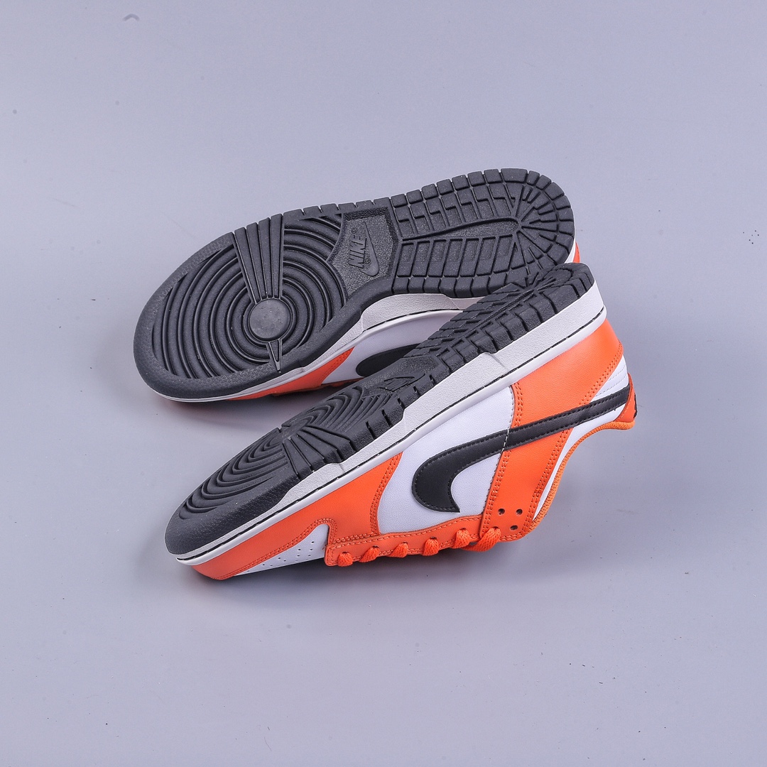 RS Nike Dunk Low White Black Orange DH9765-003