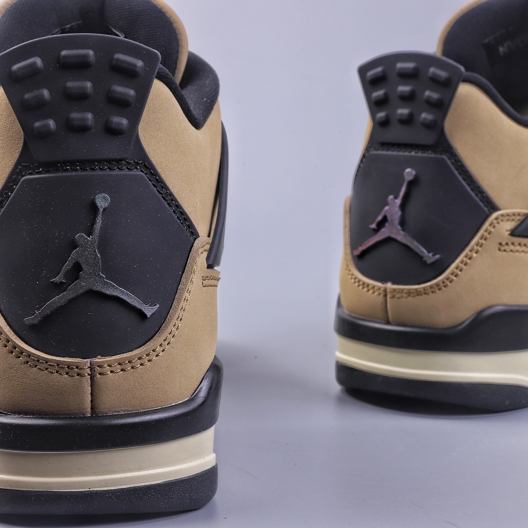 PB Air Jordan 4 Retro ”Mushroom” Pearl Milk Tea AQ9129-200